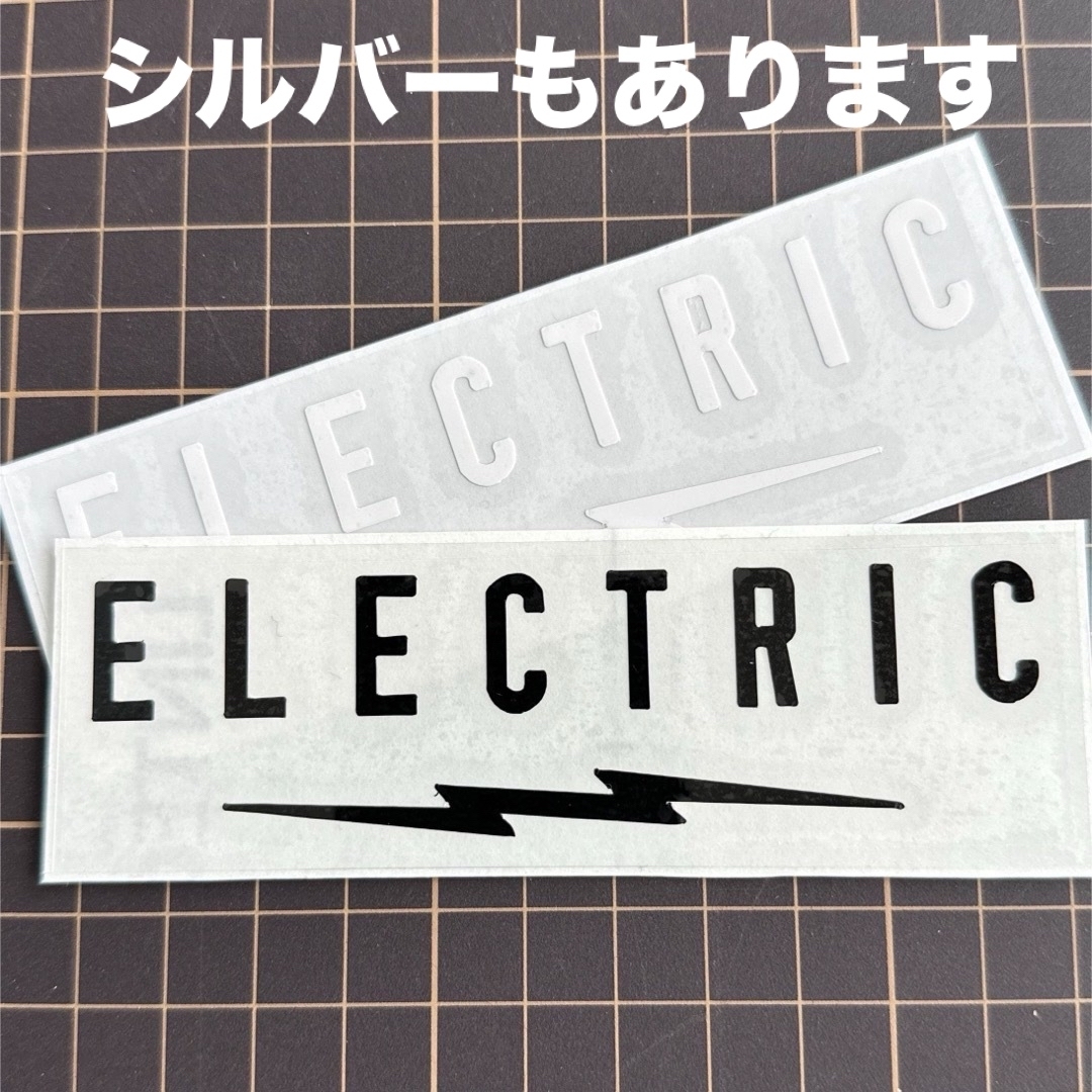 ELECTRIC(エレクトリック)のELECTRIC  エレクトリック　ステッカー スポーツ/アウトドアのスノーボード(アクセサリー)の商品写真