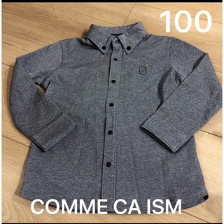 コムサイズム(COMME CA ISM)のCOMME CA ISM コムサイズム 長袖シャツ　100(ブラウス)