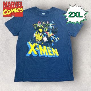 マーベル(MARVEL)のX-MEN エックスメン Tシャツ 半袖 ウルヴァリン marvel XXL(Tシャツ/カットソー(半袖/袖なし))