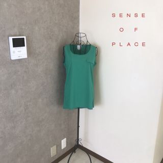 センスオブプレイスバイアーバンリサーチ(SENSE OF PLACE by URBAN RESEARCH)のセンスオブプレイス♡1度着用　ブラウス(シャツ/ブラウス(半袖/袖なし))