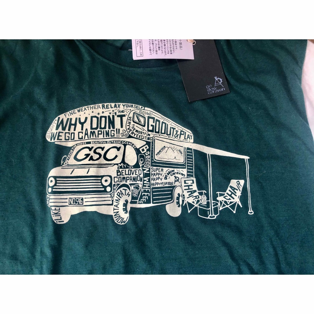 go slow caravan(ゴースローキャラバン)の《新品・未使用・タグ付き》go slow caravan メンズTシャツ メンズのトップス(Tシャツ/カットソー(半袖/袖なし))の商品写真