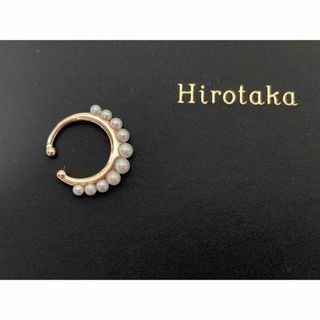 エストネーション(ESTNATION)の美品　hirotaka ヒロタカ　グラデーション　パール　イヤーカフ(イヤーカフ)