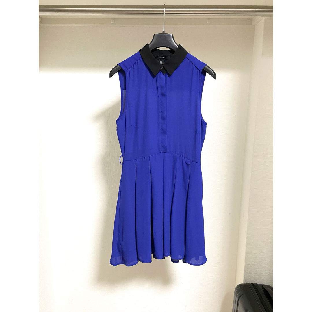 FOREVER 21(フォーエバートゥエンティーワン)の【Forever 21】sleeveless dress【Ｓサイズ】 レディースのワンピース(ミニワンピース)の商品写真