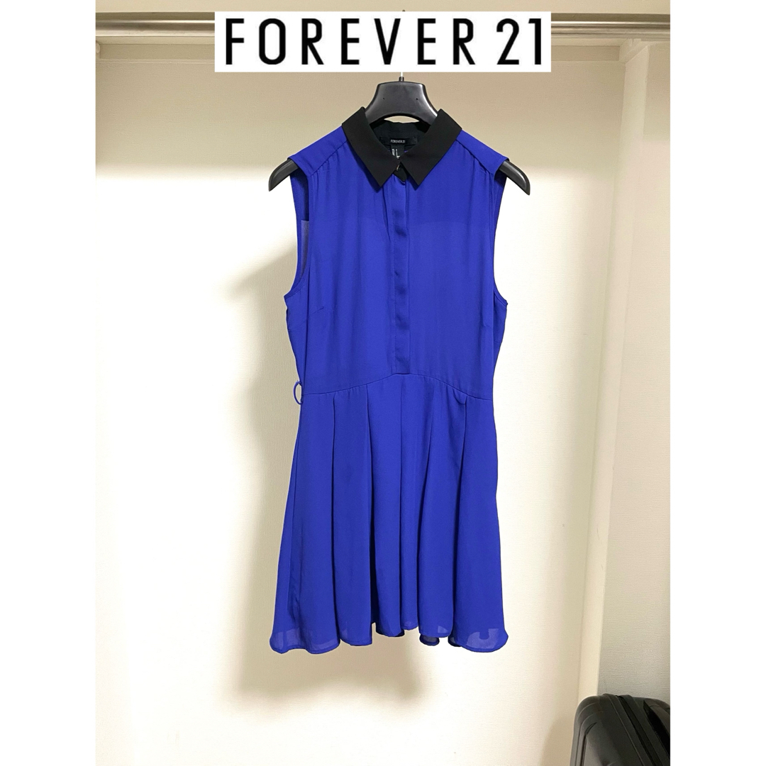 FOREVER 21(フォーエバートゥエンティーワン)の【Forever 21】sleeveless dress【Ｓサイズ】 レディースのワンピース(ミニワンピース)の商品写真