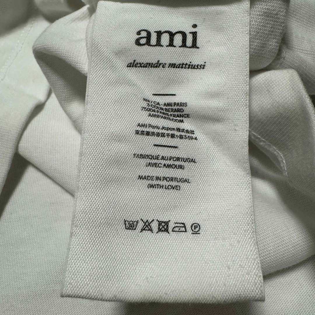 ami(アミ)のAMI Alexandre Mattiussi トレーナー ホワイト サイズS メンズのトップス(スウェット)の商品写真