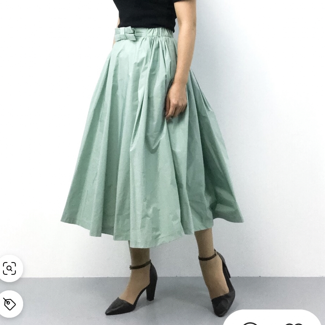 PAMEO POSE(パメオポーズ)の【PAMEO POSE】BIG BELL SKIRT レディースのスカート(ひざ丈スカート)の商品写真