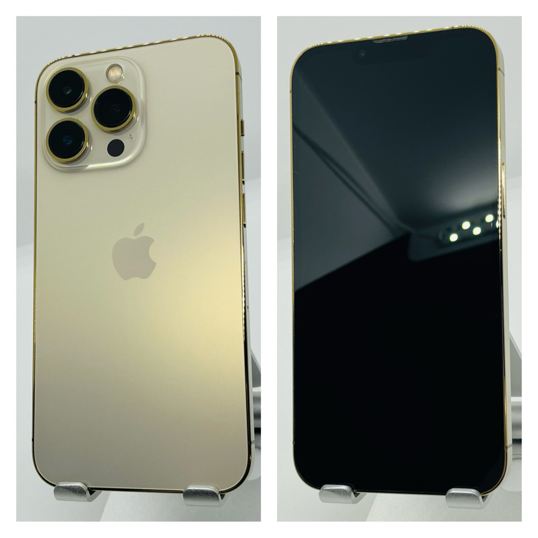 iPhone(アイフォーン)のS 新品電池　iPhone 13 Pro ゴールド 512 GB SIMフリー スマホ/家電/カメラのスマートフォン/携帯電話(スマートフォン本体)の商品写真