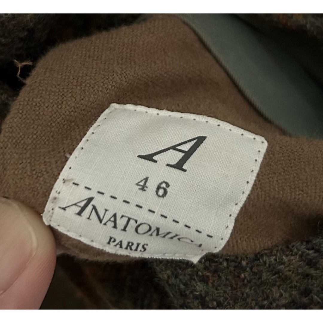 Anatomica アナトミカ　シングルラクランコートⅡ カーキ 2019AW メンズのジャケット/アウター(ステンカラーコート)の商品写真