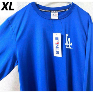 メジャーリーグベースボール(MLB)のMLB ロサンゼルス　ドジャース ロンＴ シャツ メッシュ素材　XL 大谷翔平(Tシャツ/カットソー(七分/長袖))
