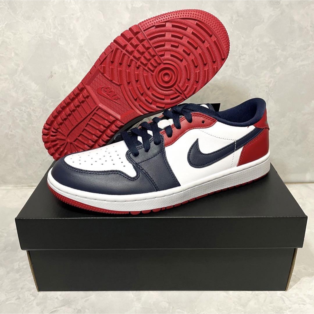 NIKE(ナイキ)の【完売品】Nike Air Jordan 1 Low Golf "USA" スポーツ/アウトドアのゴルフ(シューズ)の商品写真