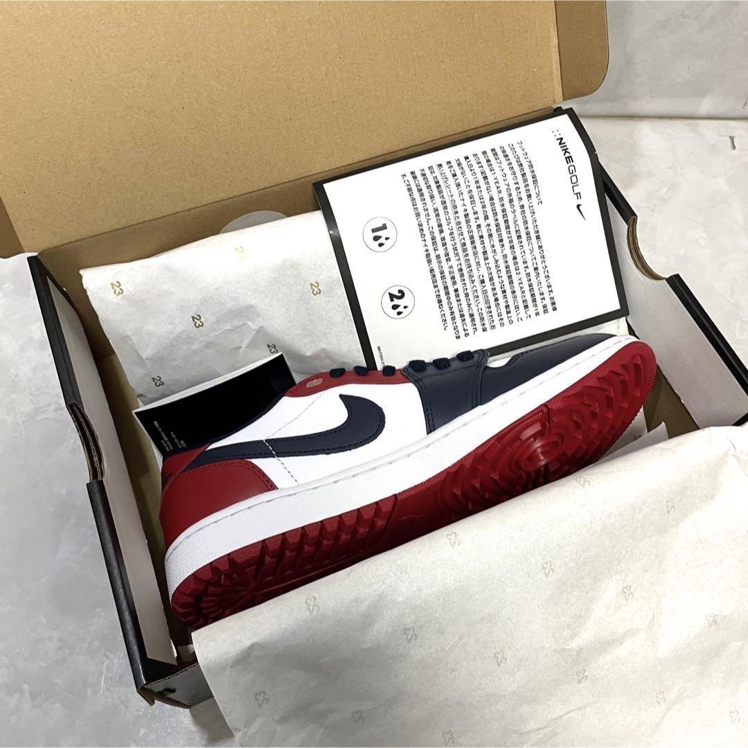 NIKE(ナイキ)の【完売品】Nike Air Jordan 1 Low Golf "USA" スポーツ/アウトドアのゴルフ(シューズ)の商品写真