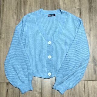 シーイン(SHEIN)のSALE【SHEIN】水色 ニット(ニット/セーター)