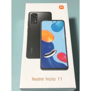 シャオミ(Xiaomi)の【新品未使用品•シュリンク付】Redmi Note 11(スマートフォン本体)