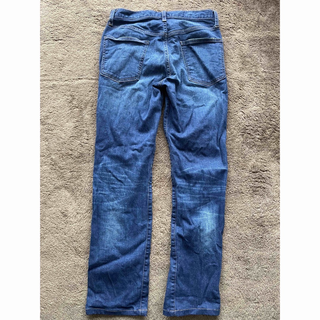 GU(ジーユー)の完売品　ジーユー　GU ダメージジーンズ　ジーパン　ブルー メンズのパンツ(デニム/ジーンズ)の商品写真