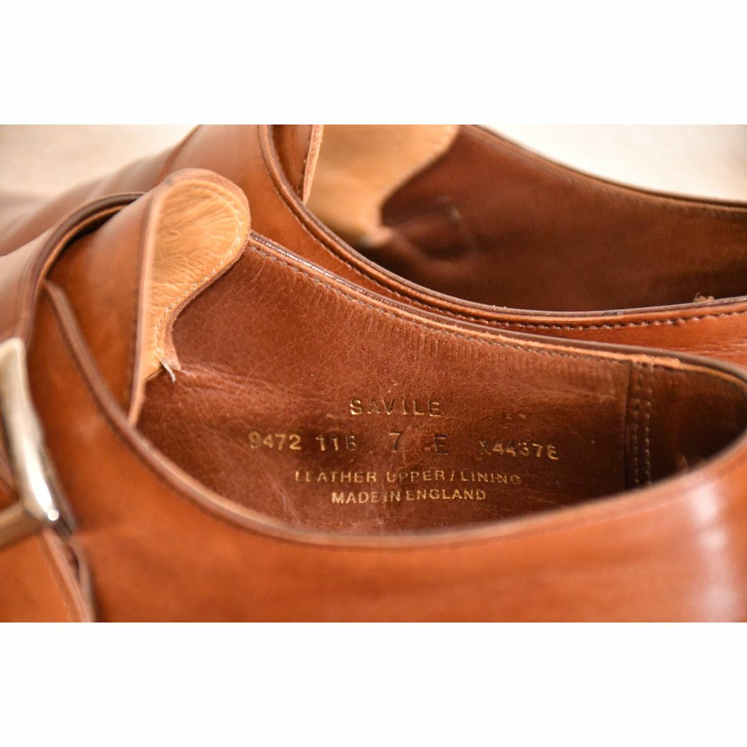 Crockett&Jones(クロケットアンドジョーンズ)のcrockett&jones HAND GRADE SAVILE 7E 25.5 メンズの靴/シューズ(ドレス/ビジネス)の商品写真