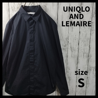 ユニクロ(UNIQLO)の【UNIQLO AND LEMAIRE】レギュラーカラーシャツ（長袖）　D646(シャツ)