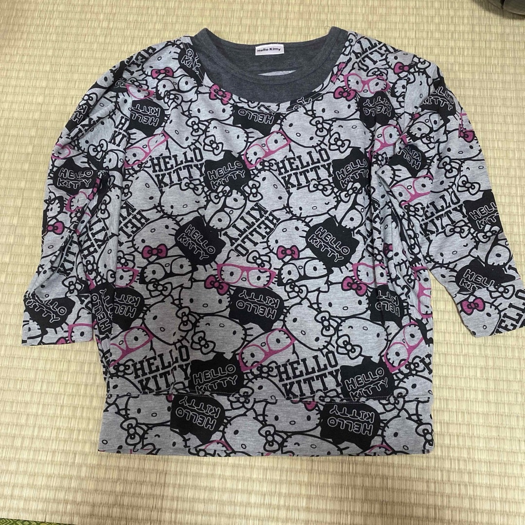 サンリオ(サンリオ)のハローキティ ドルマン Tシャツ レディースのトップス(Tシャツ(長袖/七分))の商品写真