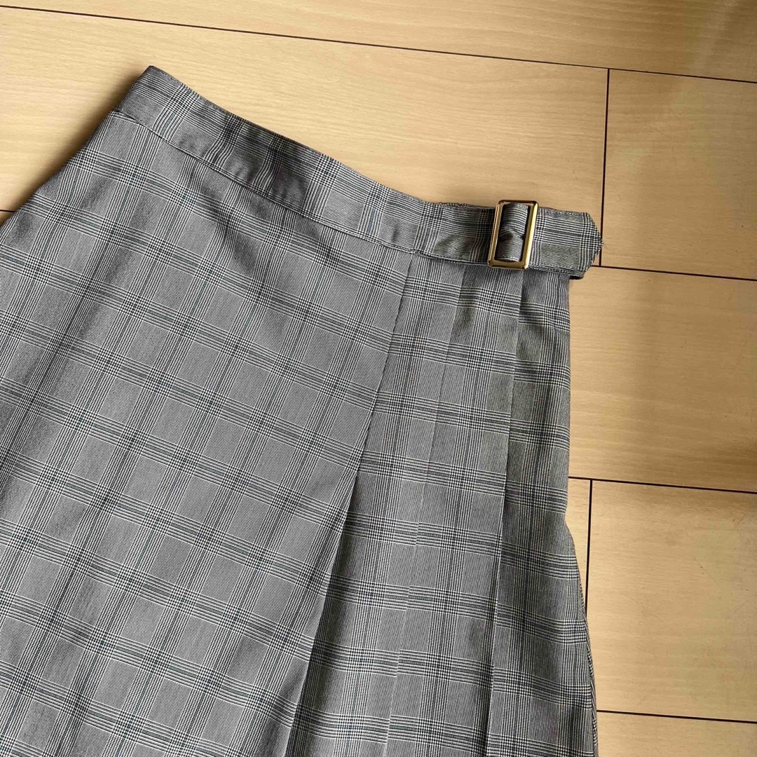 INDEX(インデックス)のindex グレンチェックプリーツスカート レディースのスカート(ひざ丈スカート)の商品写真