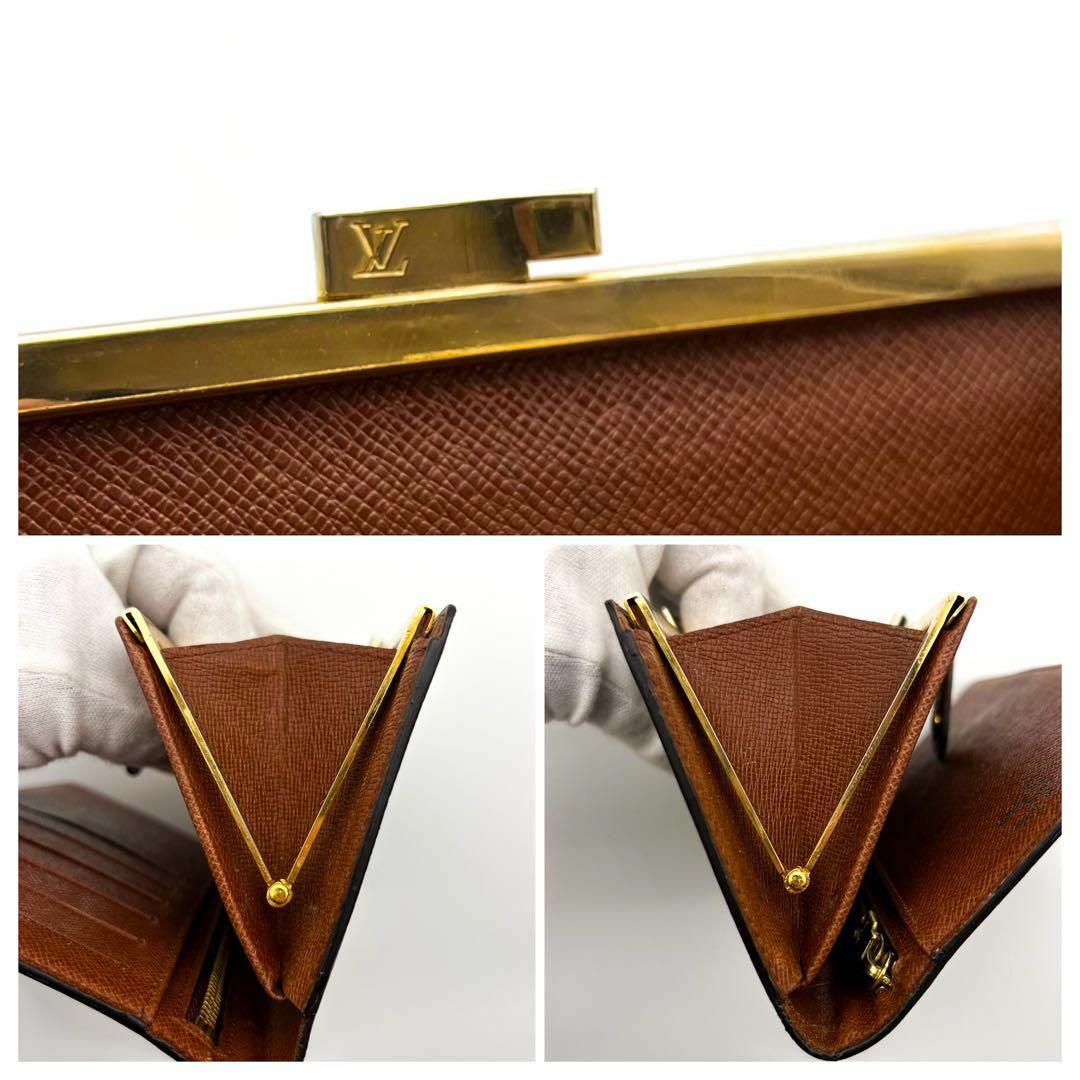 LOUIS VUITTON(ルイヴィトン)の【USA限定】ルイヴィトン　コンチネンタルクラッチ　長財布　モノグラム　がま口 レディースのファッション小物(財布)の商品写真