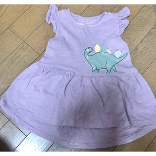 ネクスト(NEXT)のnext ダイナソーチュニック　100 女の子ベビー春夏服(Tシャツ/カットソー)