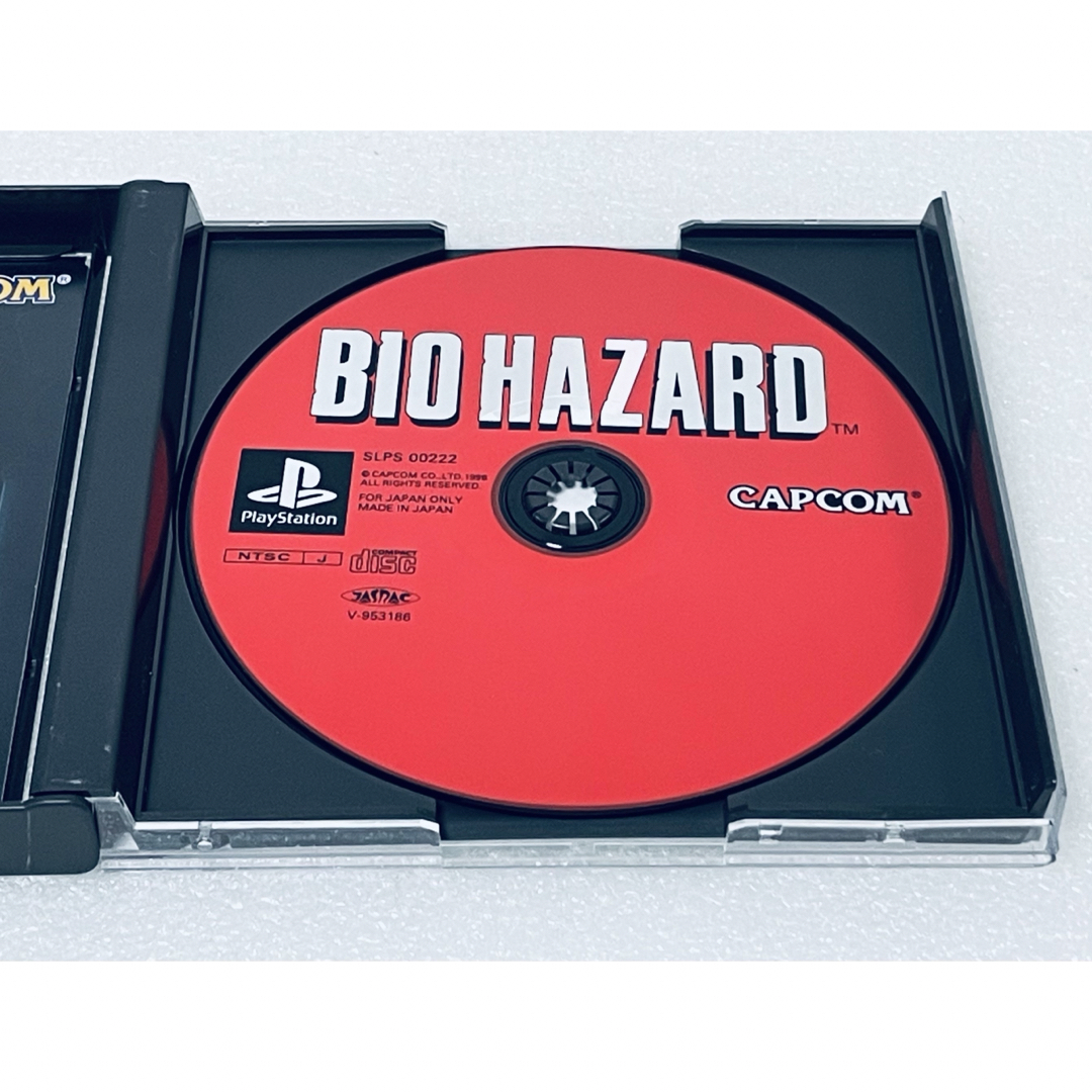 PlayStation(プレイステーション)のBIOHAZARD / バイオハザード [PS] 003 エンタメ/ホビーのゲームソフト/ゲーム機本体(家庭用ゲームソフト)の商品写真