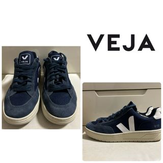 ヴェジャ(VEJA)のVEJA ヴェジャ　ネイビー　メッシュ　スニーカー(スニーカー)