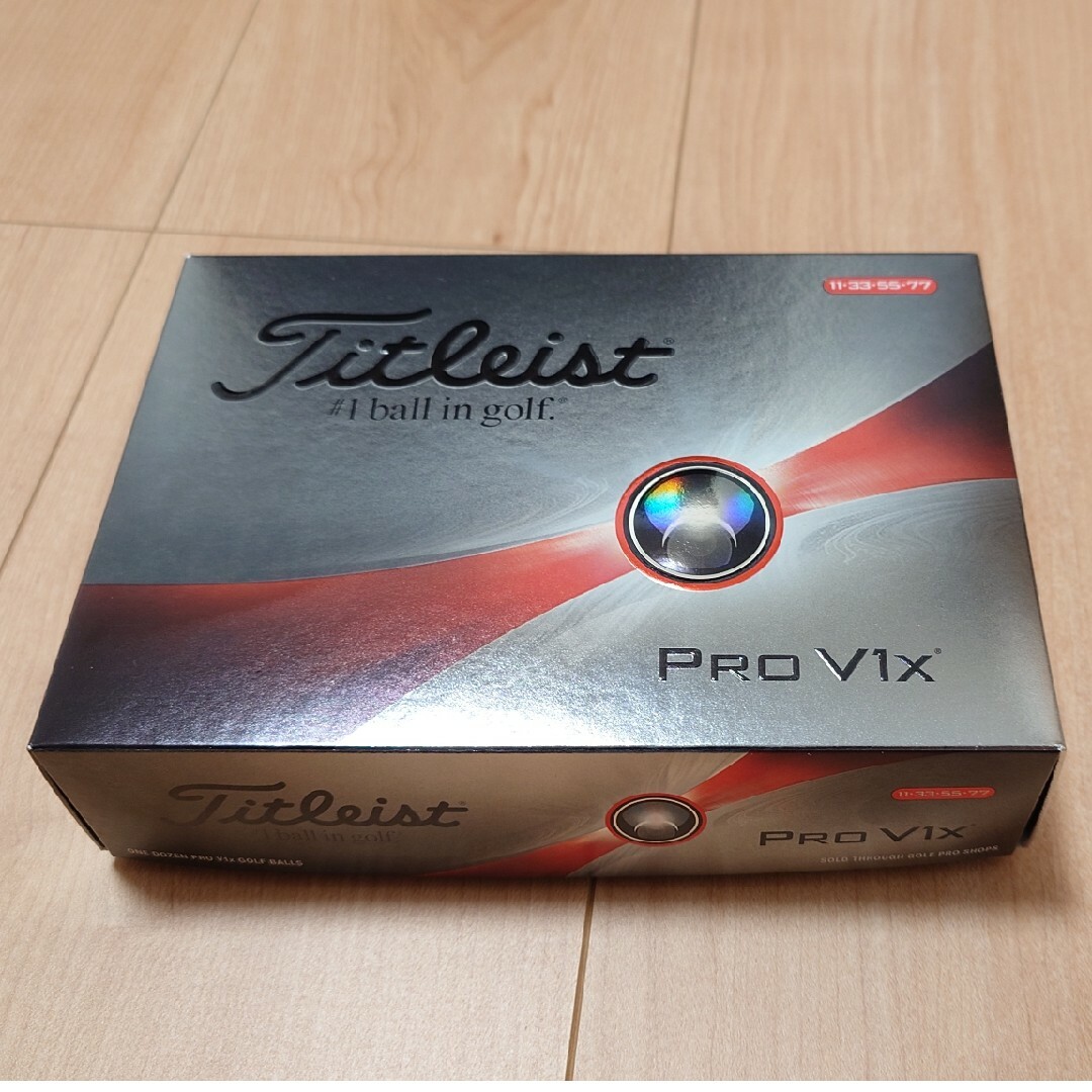 Titleist(タイトリスト)のTitleist Pro V1x ダブルナンバー チケットのスポーツ(ゴルフ)の商品写真