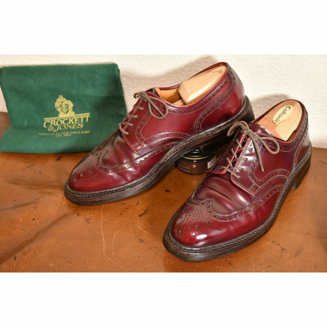 Crockett&Jones(クロケットアンドジョーンズ)のcrockett&jones PEMBROKE 5 1/2E 24cm メンズの靴/シューズ(ドレス/ビジネス)の商品写真