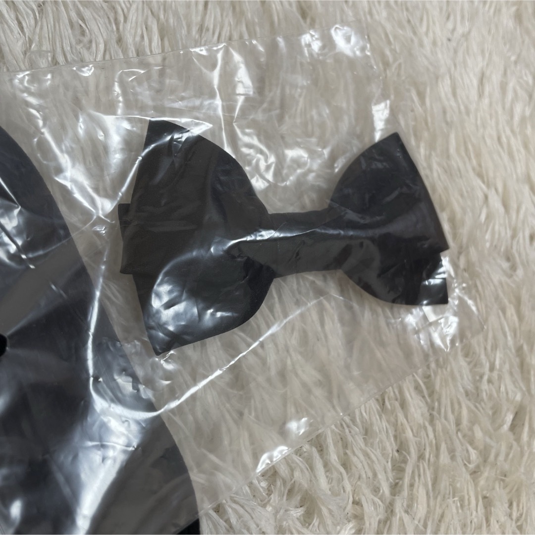 しまむら(シマムラ)の【新品】RAKU LUCK   レディーススーツ　セットアップ　ノーカラー　黒 レディースのフォーマル/ドレス(スーツ)の商品写真