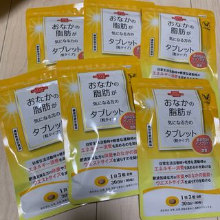 タイショウセイヤク(大正製薬)のおなかの脂肪が気になる方のタブレット 90粒 6袋セットサプリ大正製薬ダイエット(ダイエット食品)