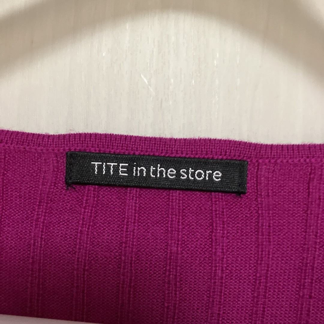 TITE in the store (ティテインザストア)のティテインザストア　38号 レディースのトップス(ニット/セーター)の商品写真