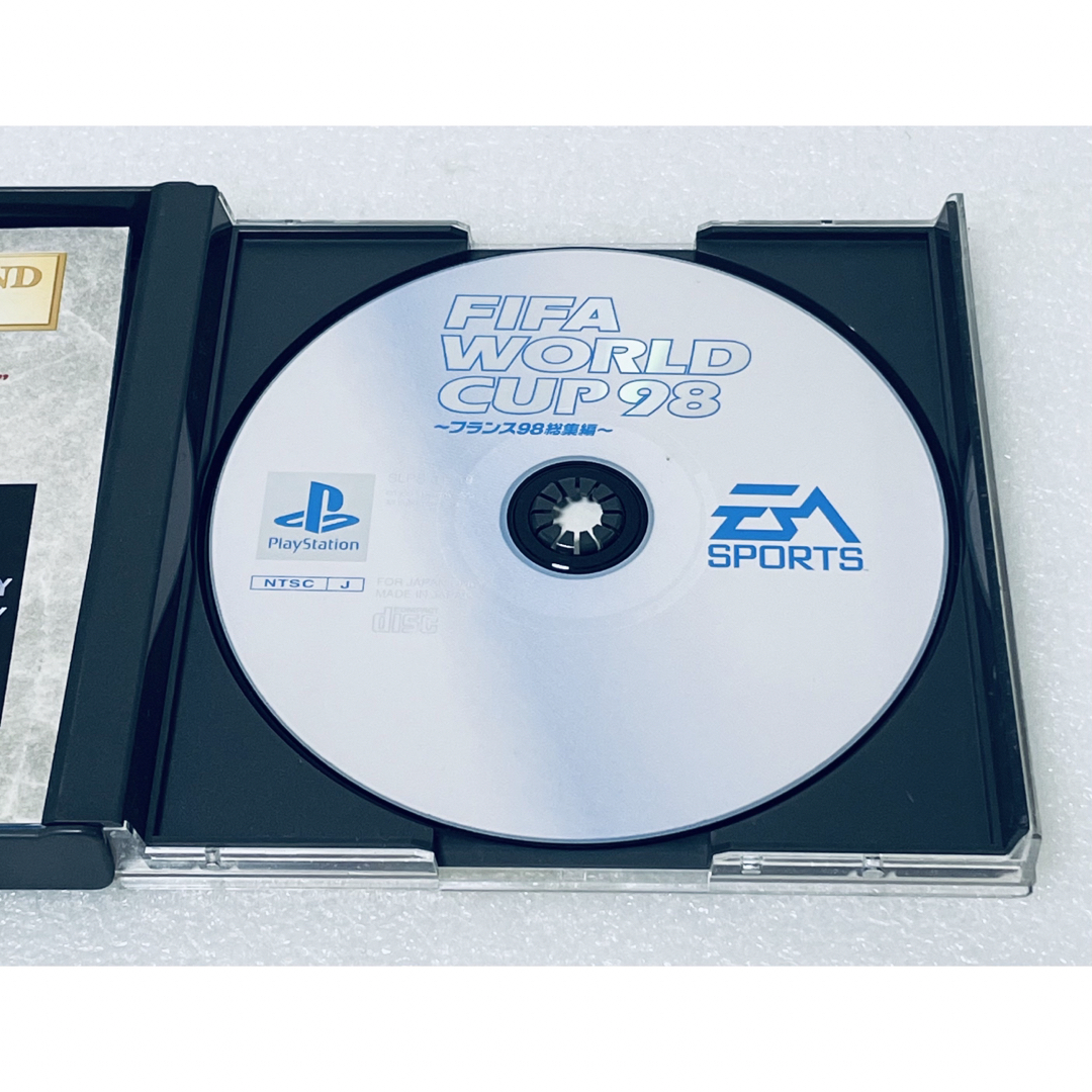 PlayStation(プレイステーション)のFIFA WORLD CUP 98 /FIFAワールドカップ98 [PS]002 エンタメ/ホビーのゲームソフト/ゲーム機本体(家庭用ゲームソフト)の商品写真