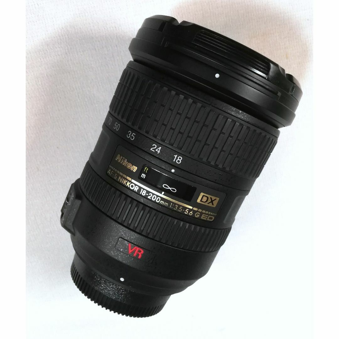 Nikon(ニコン)の未使用 ニコン AF-S DX VR 18-200ｍｍ F3.5-5.6 G スマホ/家電/カメラのカメラ(レンズ(ズーム))の商品写真