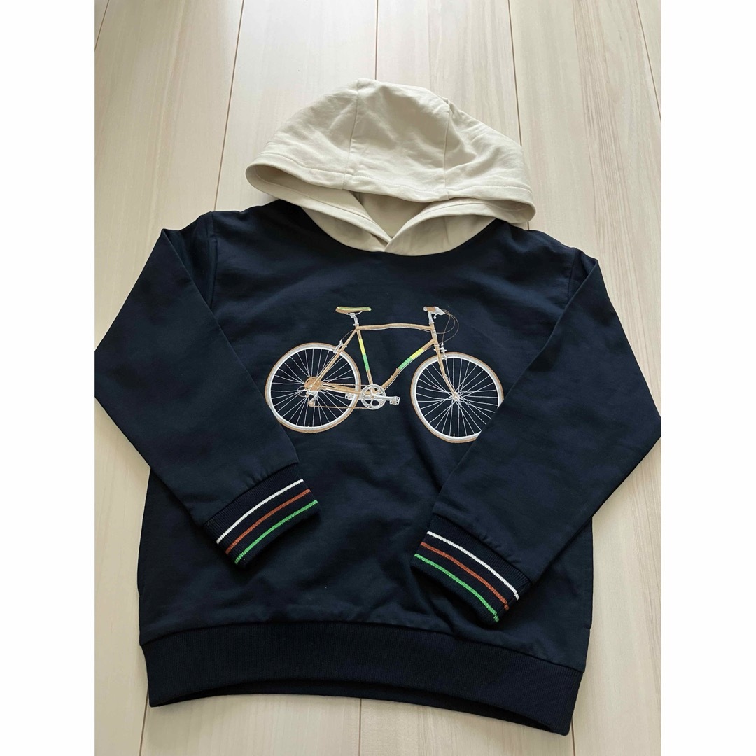 MAYORAL(マヨラル)のマヨラル　パーカー　サイズ100 キッズ キッズ/ベビー/マタニティのキッズ服男の子用(90cm~)(Tシャツ/カットソー)の商品写真