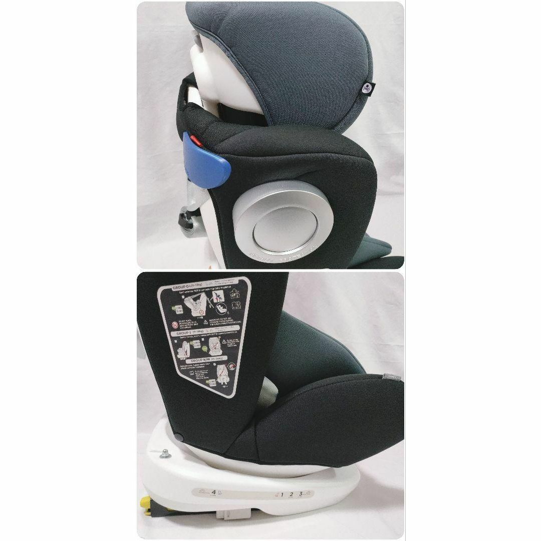 美品　レッタス　LETTAS　チャイルドシート　360° 回転式　ISOFIX キッズ/ベビー/マタニティの外出/移動用品(自動車用チャイルドシート本体)の商品写真