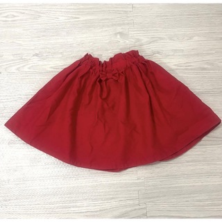 マザウェイズ(motherways)のマザウェイズ 赤 スカート 95 100(スカート)