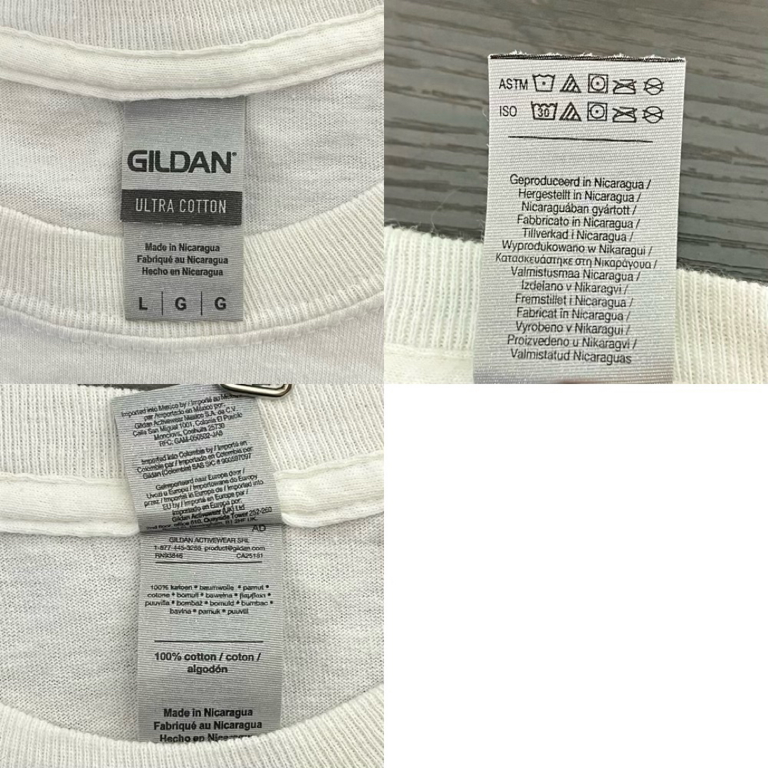 GILDAN(ギルタン)のGILDAN woodstics 長袖Tシャツ Lサイズ レア 入手困難品 メンズのトップス(Tシャツ/カットソー(七分/長袖))の商品写真