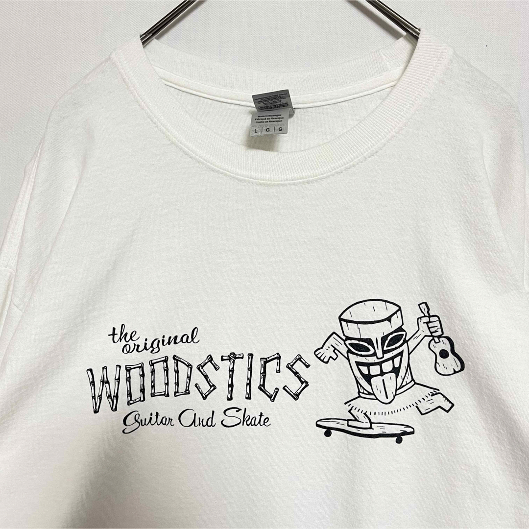 GILDAN(ギルタン)のGILDAN woodstics 長袖Tシャツ Lサイズ レア 入手困難品 メンズのトップス(Tシャツ/カットソー(七分/長袖))の商品写真