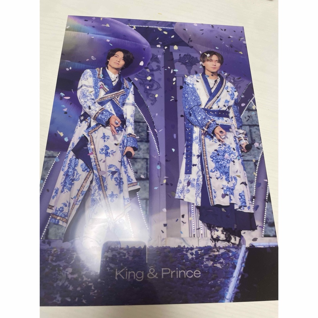 King & Prince ピース特典　クリアポスター エンタメ/ホビーのタレントグッズ(アイドルグッズ)の商品写真