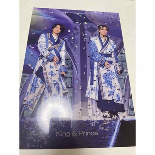 King & Prince ピース特典　クリアポスター(アイドルグッズ)
