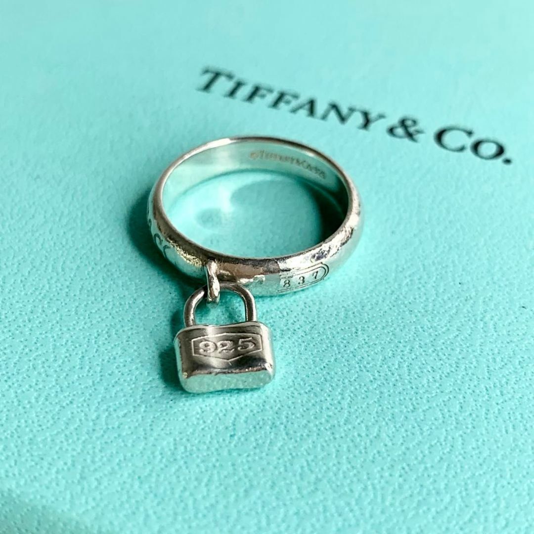 Tiffany & Co.(ティファニー)のTIFFANY&Co. ティファニー1837 カデナロック チャーム y44 レディースのアクセサリー(リング(指輪))の商品写真