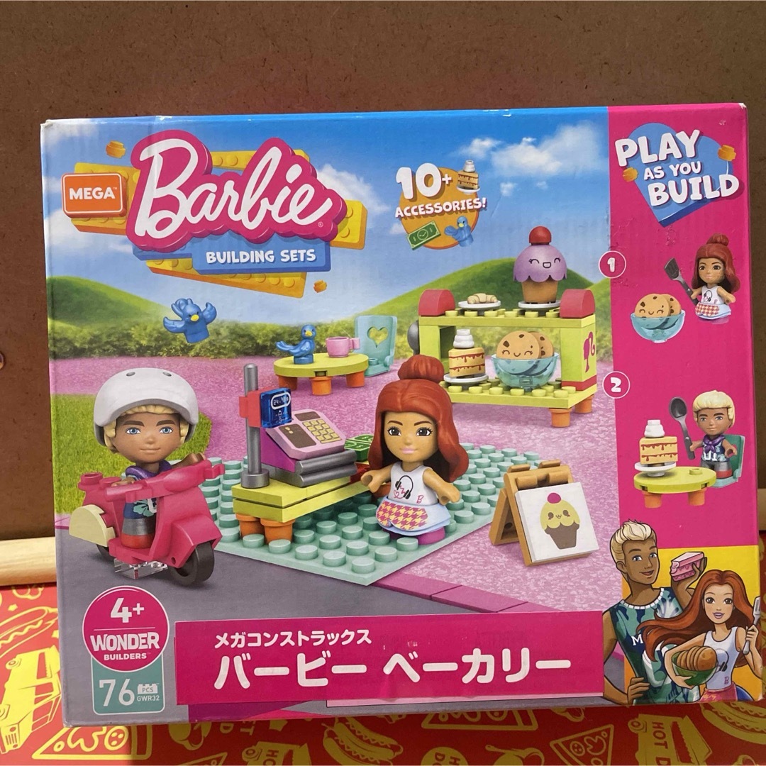 Barbie(バービー)のバービー サプライズトイ＆メガブロック セット エンタメ/ホビーのおもちゃ/ぬいぐるみ(キャラクターグッズ)の商品写真
