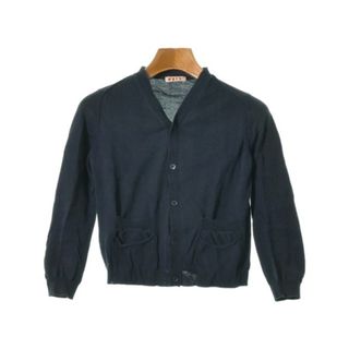 MARNI マルニ カーディガン 3(XS位) 紺 【古着】【中古】