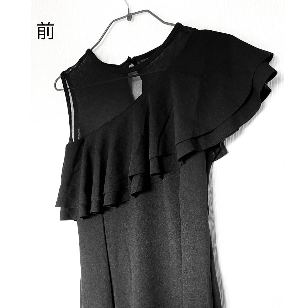 ロングドレス セクシー キャバドレス マーメイド タイト ワンピース 黒 ドレス レディースのフォーマル/ドレス(ロングドレス)の商品写真