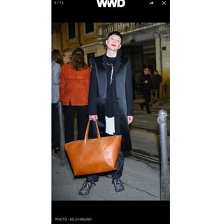 ジルサンダー　Jil Sander オールレザー　トートバッグ