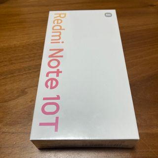 Xiaomi スマートフォン REDMI NOTE 10T アジュールブラック(スマートフォン本体)