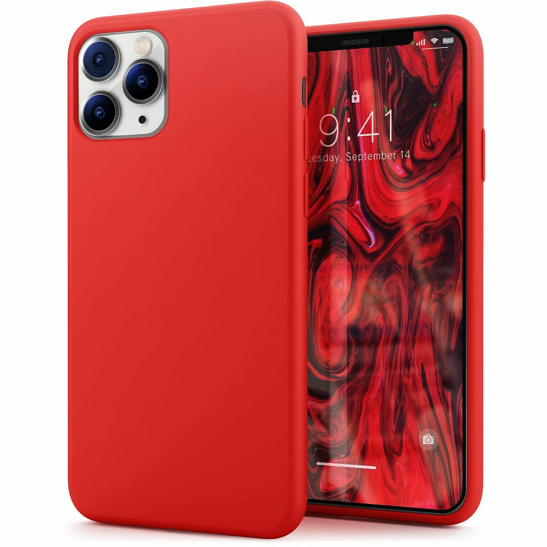 【色: レッド RED】STRUCTURE iPhone 11 Pro ケース  スマホ/家電/カメラのスマホアクセサリー(その他)の商品写真