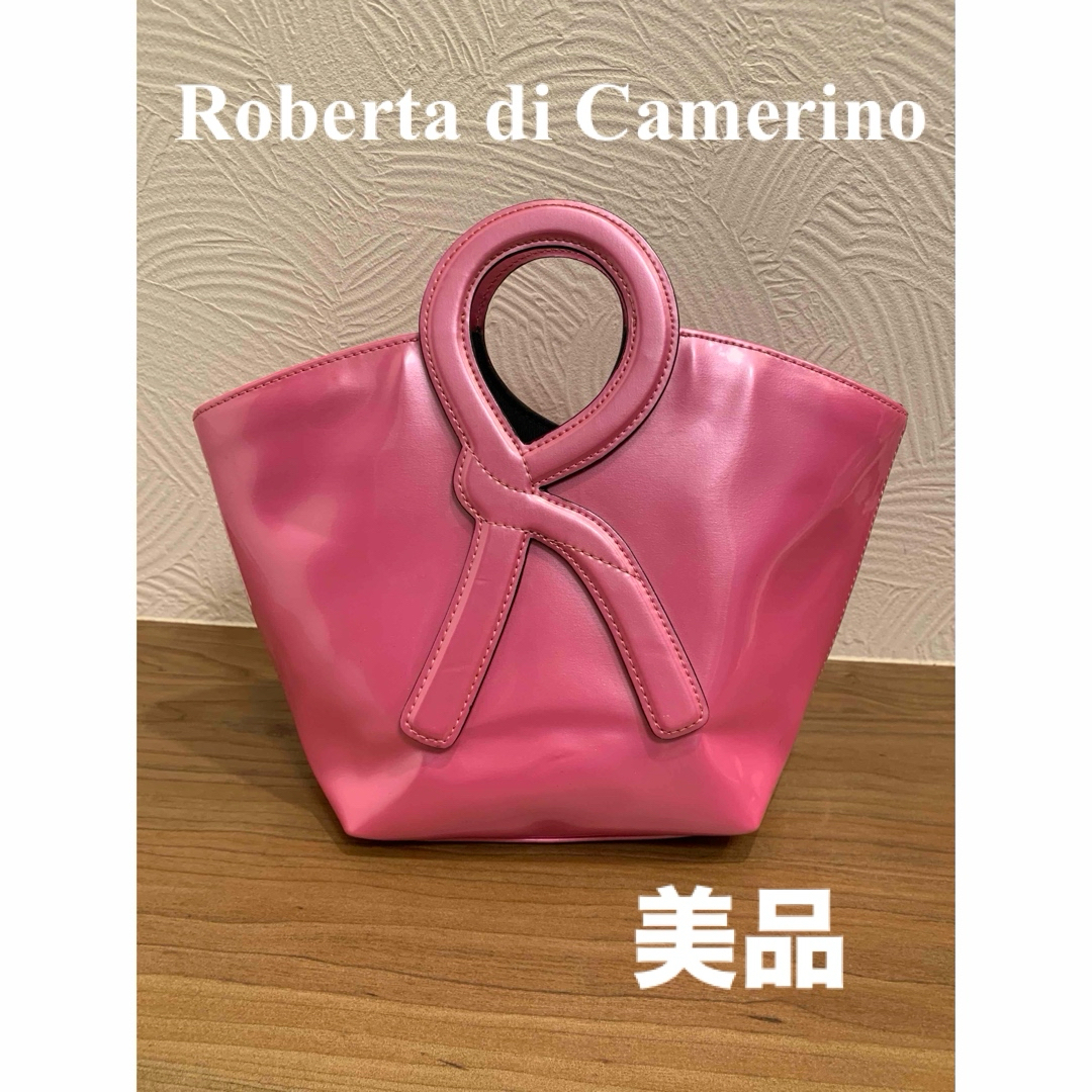 ROBERTA DI CAMERINO(ロベルタディカメリーノ)のRoberta di Camerino  トートバッグ　美品　イタリア製 レディースのバッグ(トートバッグ)の商品写真