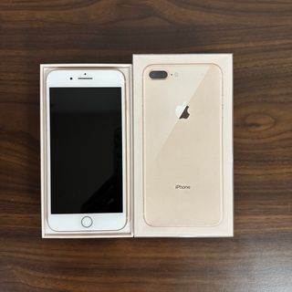 アップル(Apple)のApple iPhone8 Plus 64GB ゴールド SIMフリー(スマートフォン本体)