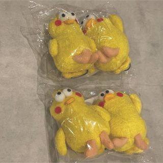 新品　ドコモ　ポインコ　ストラップ　2個セット　4体